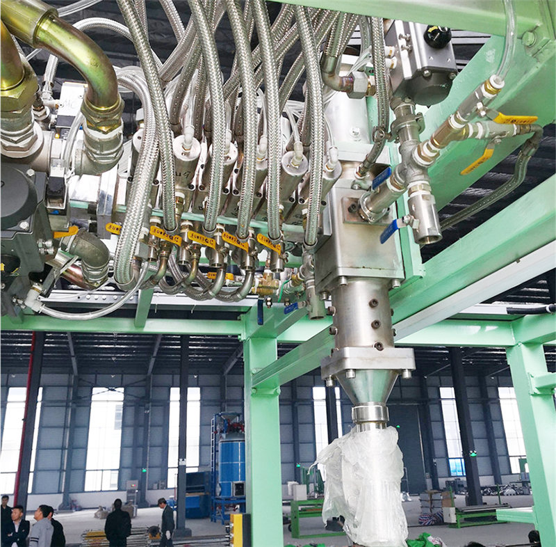 攪拌頭系統(tǒng)設(shè)計(jì)與管路分布（Mixer head pipe）